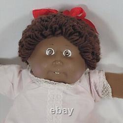 Cabbage Patch Kid Girl Doll 1986 #10 Dimples2 Teeth16African American Black