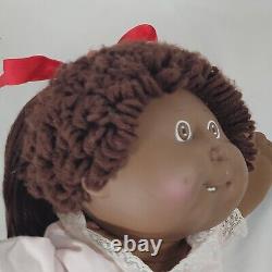 Cabbage Patch Kid Girl Doll 1986 #10 Dimples2 Teeth16African American Black