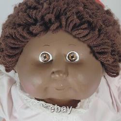 Cabbage Patch Kid Girl Doll 1986 #10 Dimples2 Teeth16African American Black