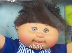 Cabbage Patch Kids 14 Boy Plush Doll African American Black Hair Baseball NEW