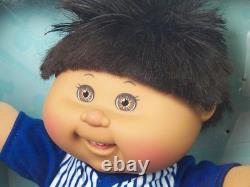 Cabbage Patch Kids 14 Boy Plush Doll African American Black Hair Baseball NEW