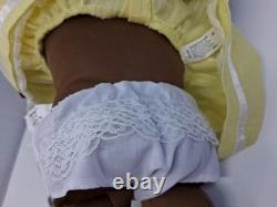 Cabbage Patch Kids Doll African American Black Coleco Rooted Hair OAA 16 1982
