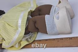 Cabbage Patch Kids Doll African American Black Coleco Rooted Hair OAA 16 1982
