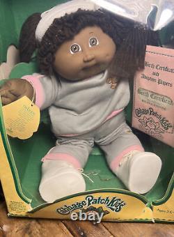 Cabbage Patch Kids Doll Rare Vintage 1983 African American Black Coleco 3900