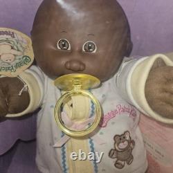 Cabbage Patch Kids PREEMIE Pacifier in Box African American Black Brown
