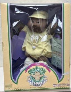 Cabbage Patch Kids Preemie Doll African American Black Boy Brandon Adolphe Bunny