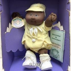 Cabbage Patch Kids Preemie Doll African American Black Boy Brandon Adolphe Bunny