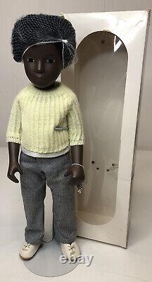 Caleb Sweater Sasha Doll 16 African American 318 Box