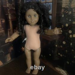 Cecile Rey American Girl Doll 18 African American Hazel Eyes Black Curly Hair