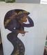 Charles Bibbs' Black Umbrella African American Art Free Shipping