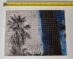Charles Gaines Signed Palm Trees Art Book African American Black Painting Print