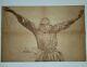 Charles White 1964 Art Print Poster Litho African American Black Fine La Vintage