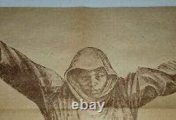 Charles White 1964 Art Print Poster Litho African American Black Fine La Vintage