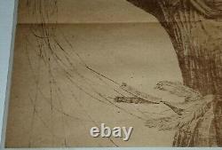 Charles White 1964 Art Print Poster Litho African American Black Fine La Vintage