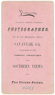 Chimney Sweeps Black African American Stereoview Savannah Georgia Super Tones