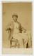 Civil War 1860 African American Soldier Nathan Green CDV Buffalo Black Photo PA