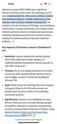 Clarence Lawson Sculpture Surrealism African American Black Artist Modernist