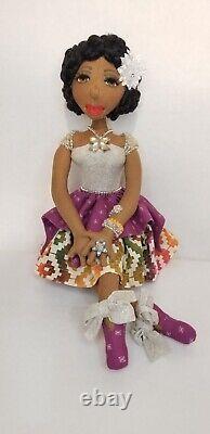 Clearance Sale 12'' African-American-Black-Dolls -#Doll #African-#handmade