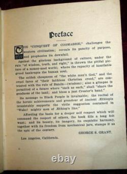 Conquest of Coomassie Ashanti African American Black Nationalist Poem 1923 1stEd