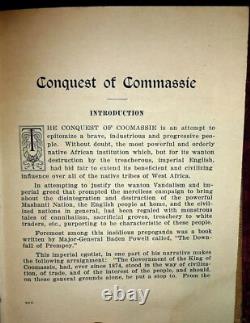 Conquest of Coomassie Ashanti African American Black Nationalist Poem 1923 1stEd