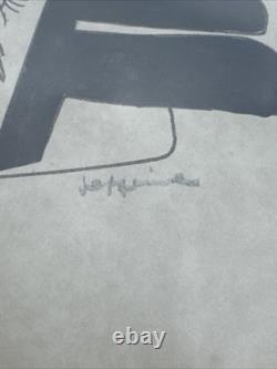 Cubist Drawing African American Black Artist Famous Modernist Face Heads Mystery