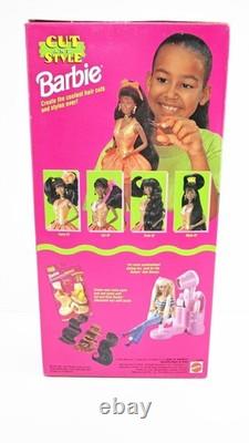Cut And Style Barbie African-American Black Doll Mattel 1994 HTF Rare NRFB NEW
