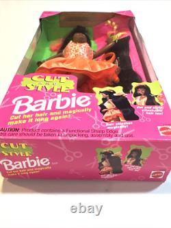 Cut & Style Barbie African American Black Doll Mattel 1994 HTF Rare NRFB New