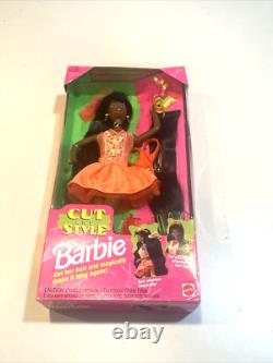 Cut & Style Barbie African American Black Doll Mattel 1994 HTF Rare NRFB New