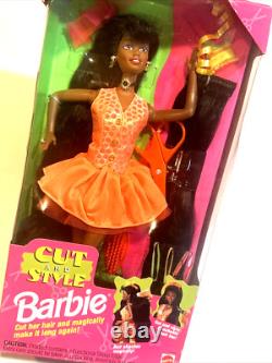 Cut & Style Barbie African American Black Doll Mattel 1994 HTF Rare NRFB New