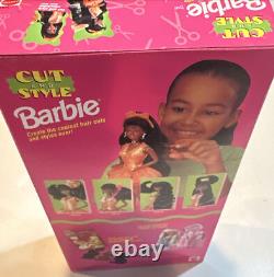 Cut & Style Barbie African American Black Doll Mattel 1994 HTF Rare NRFB New