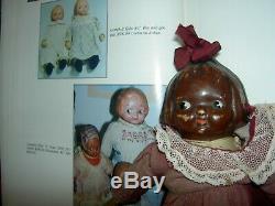 Cute antique c1910, BLACK Horsman compo. DOLLY DINGLE Campbell Kid, Drayton doll