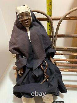 DADDY'S LONG LEGS BLACK AMERICANA DOLL Sister Mary Kathleen Nun