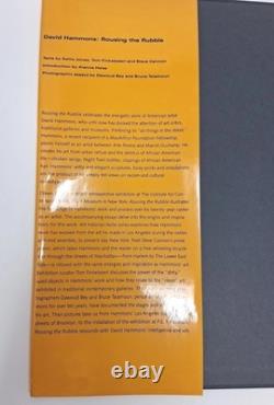 David Hammons Rousing The Rubble Book African American Black Art 1991 Rare