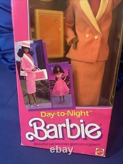 Day To Night Barbie Doll Vintage Mattel African American 1984