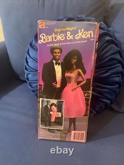 Day To Night Barbie Doll Vintage Mattel African American 1984
