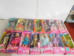 Doll Deluge! Racially Diverse 14 New Boxed Black African American DOLLS Barbies