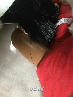 Doll Terri Lee Brunette Painted Plastic Straight Black Mannequin Wig Tag 1940s