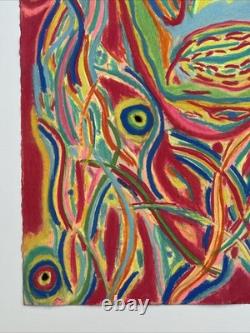 Drawing Painting African American Black Artist Famous Modernist Abstract Art