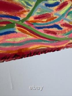 Drawing Painting African American Black Artist Famous Modernist Abstract Art