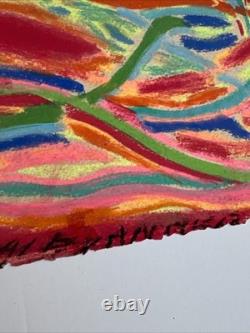 Drawing Painting African American Black Artist Famous Modernist Abstract Art