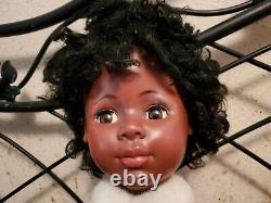 EEGEE Vintage 31-Inch African American Annette Doll 31E Circa 1970 VERY RARE