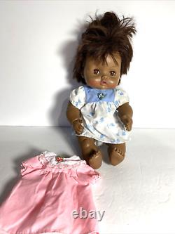 EFFANBEE Baby Doll Black African American Sleepy Eyes 1969/6569#