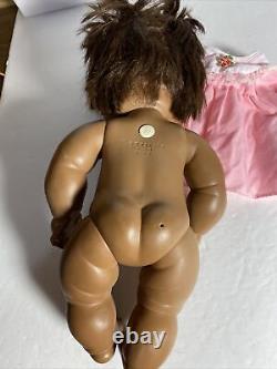 EFFANBEE Baby Doll Black African American Sleepy Eyes 1969/6569#