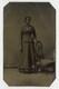Elegant Black Female 1860 Proud Elegant African American Woman Tintype Dress