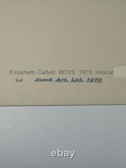 Elizabeth Catlett Offset Lithograph Black Americana African American Modernist
