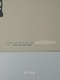 Elizabeth Catlett Offset Lithograph Black Americana African American Modernist