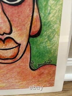 Elmer Sanders Chicago Folk Art Mixed Media Cook County Jail African American