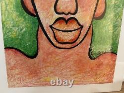 Elmer Sanders Chicago Folk Art Mixed Media Cook County Jail African American