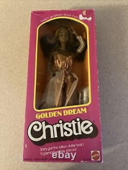 Excellent Condition! Golden Dream Barbie 1980 Christie Doll