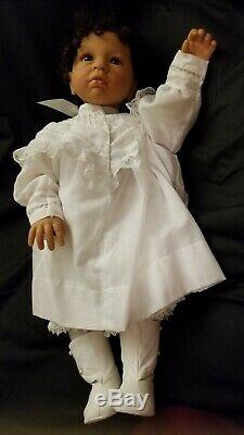 FIRST GENERATION AA Middleton Doll Eva Helland Black Hair Dark Eyes